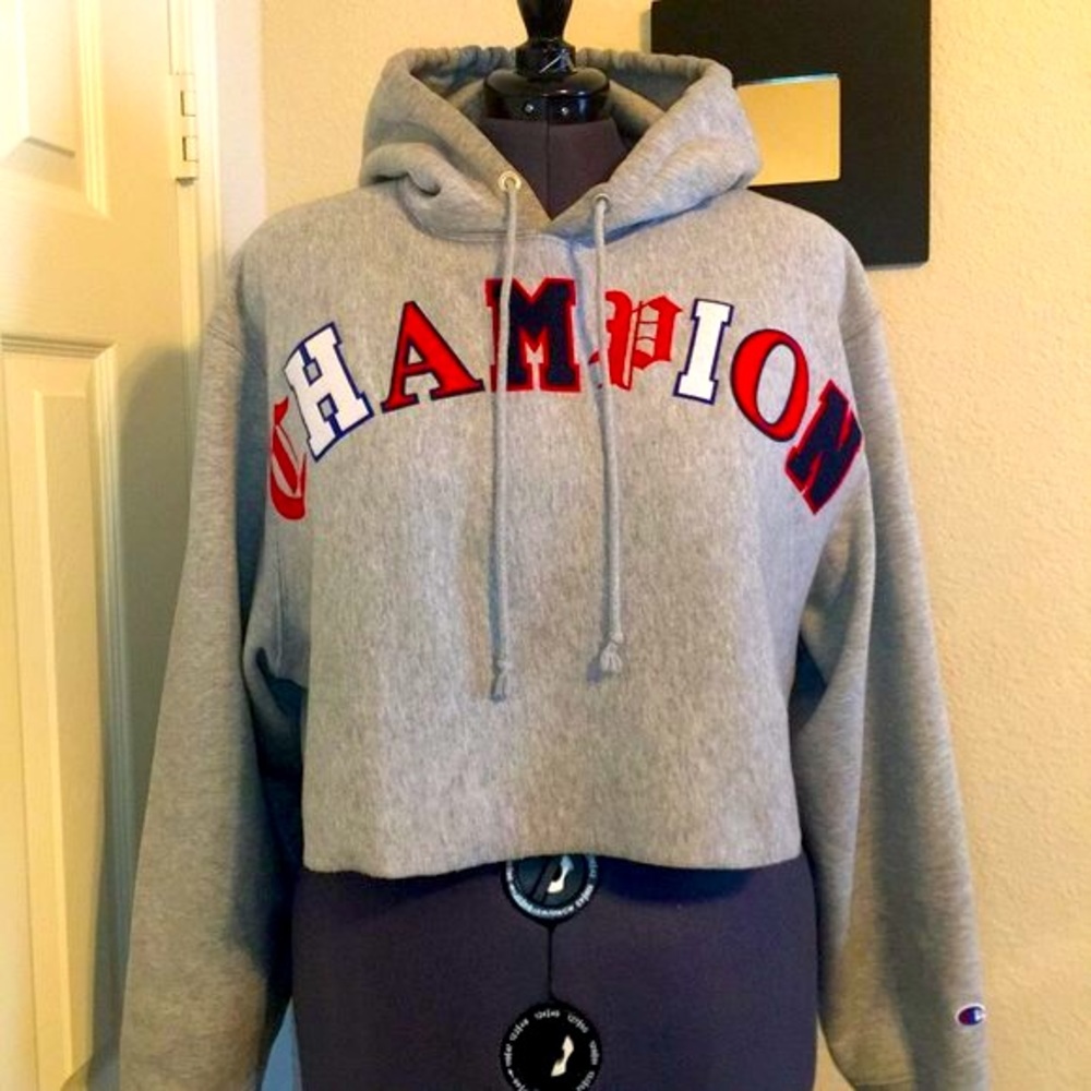 Champion Cropped Hoodie